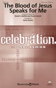 The Blood of Jesus Speaks for Me SATB choral sheet music cover